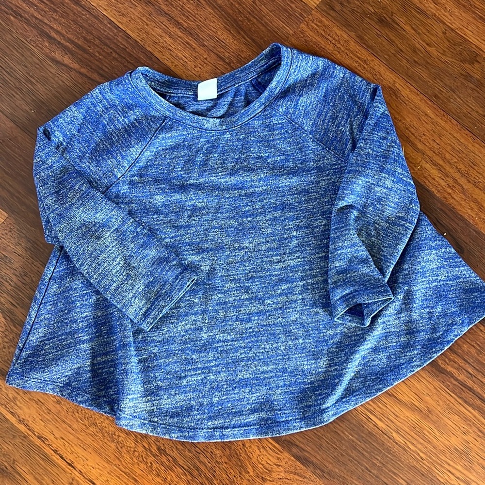 3/$12 Old Navy Heather Blue Swing Top (6/7)